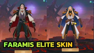 Upcoming Faramis Elite Skin || Faramis New Skin Mobile Legends Bang Bang || Mlbb faramis