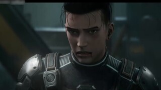 The hunter and Mark reunited, Erica hugged Mark's thigh directly, this is so cute