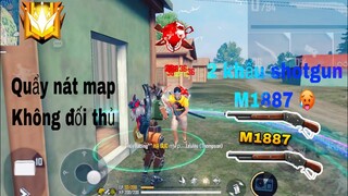 [Free Fire] Thử Thách Cầm 2 Khẩu Shotgun M1887 Quẩy Nát Map 19 Kill Top 1, Chia Sẽ Cách Xử Lý