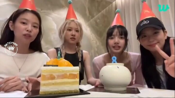 2024.08.08 BLACK PINK 8TH ANNIVERSARY WEVERSE | AeTzyPink NEW