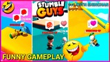 Stumble Guys Funny Gameplay With Shinchan Gaming | Scam At Last 🤣 | Funny Punch Moments | Stumble |
