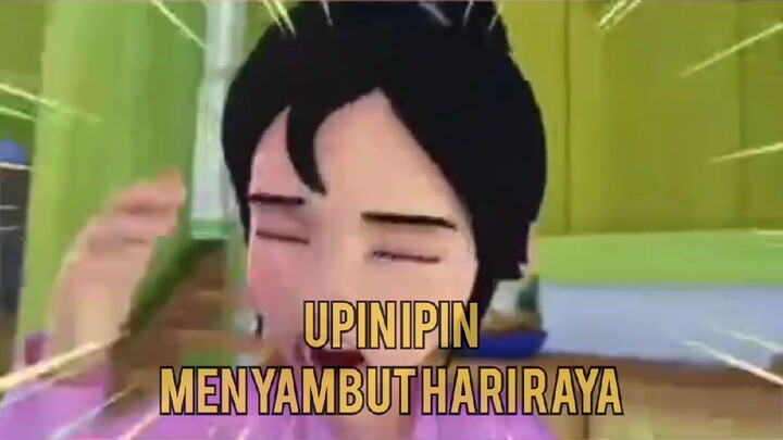 upin ipin aja semangat Menyambut Idul Fitri