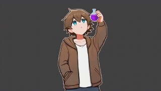 When the boy drank the potion and turned into a giant moth