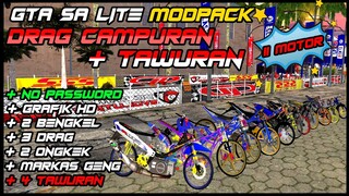 Akhirnya Rilis Lagi ❗❗😁 MODPACK DRAG CAMPURAN GTA SA LITE TERBARU 2022 ❗❗ BISA TAWURAN STM