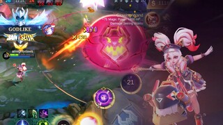 Lylia Hero Midlane Terkuat! Pake Skin Starlight Efek Combonya Keren - Mobile Legends