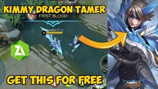 KIMMY DRAGON TAMER SCRIPT | FULL EFFECTS | MOBILE LEGENDS