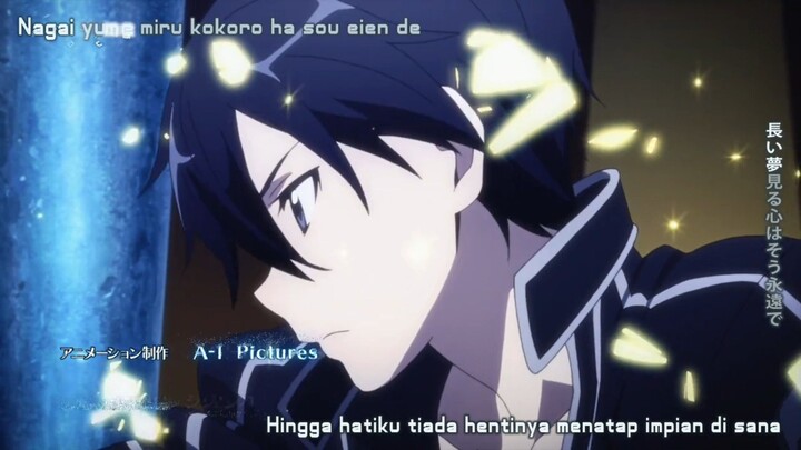 ⚔️Sword Art Online s1 - Op 1 "Crossing Field by LiSA" | «ep 1-14» {Aincrad arc}