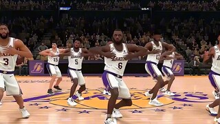 When NBA players do cheerleading dance
