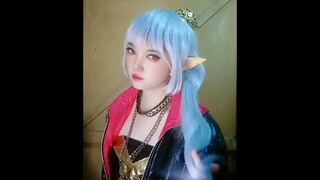 ada yang main mobile legend ga nih? tau kan aku lg cosplay siapa?