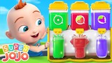 Magic Juice Truck +More | Color Song | Super JoJo Nursery Rhymes&Kids Songs | Playtime with Friends