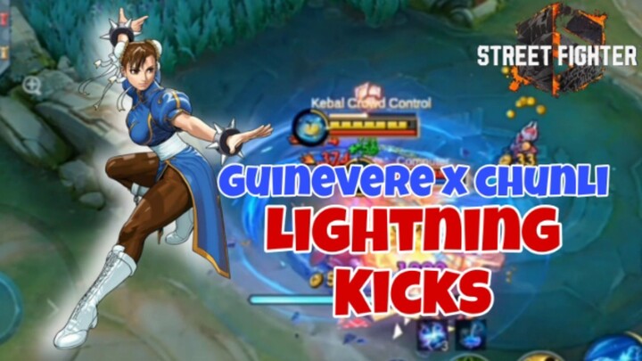 Review Skin Guinevere Kolaborasi Street Fighter " Chun-Li " Mending Ini daripada KOF😄😄