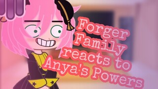 Spy x Family: Forger Family reacts to Anya's Powers