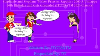 Stephanie & Stephane Wishes Princess Sapphire 2000 Unhappy Birthday/Grounded