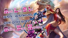 Agak Lain Si Ini❗Bisa - Bisanya Jinx Dan Boa Hancock Saling Baku Hantam⁉️🗿