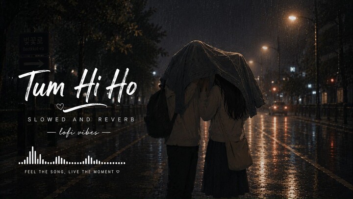 Tum Hi Ho (Slowed + Reverb) 🌧️ | Rainy Lofi Vibes | Romantic Night Drive