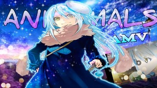 ANIMALS [AMV] TENSEI SHITARA SLIME DATTA KEN / THAT TIME I GOT REINCARNATED as a SLIME #AMV