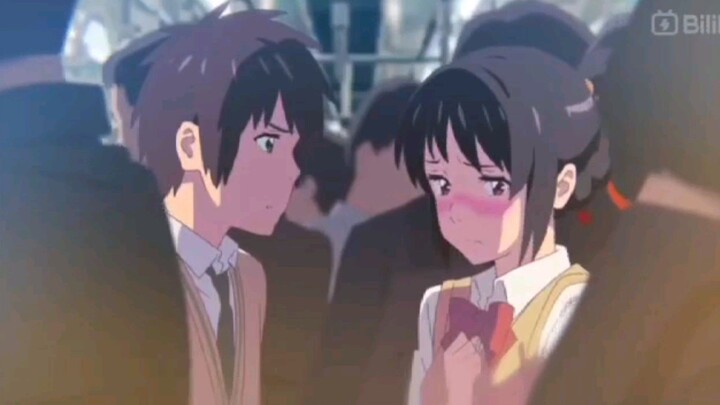 I met you