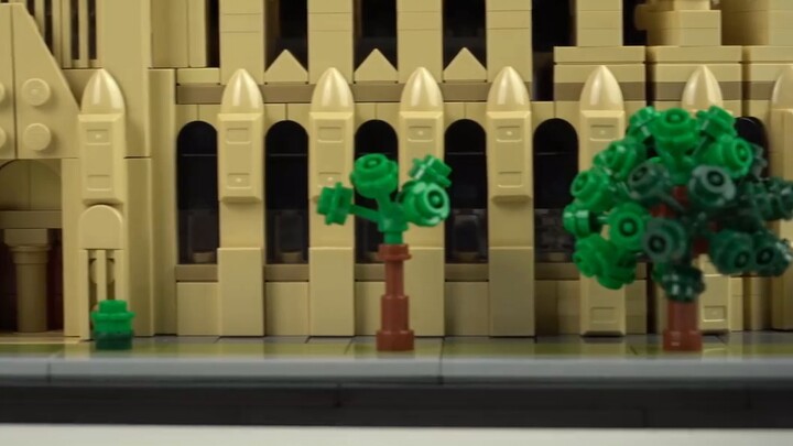 [Ulasan Cina] Produk Baru LEGO Notre Dame de Paris |. Seri Arsitektur 21061