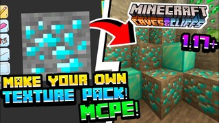 How to Make Your Own Texture Pack For MCPE 1.17+ | Create Your Own Texture Pack For Minecraft PE