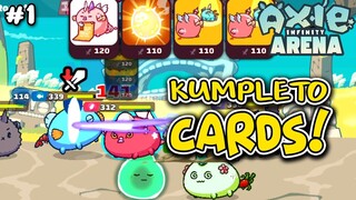 Lagi KUMPLETO cards ng KALABAN | Axie Infinity (Tagalog) s2 ep1