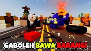 AKU CHALLENGE TEMBUS 25KM TANPA BAWA BARANG APAPUN? 🤔 | Roblox A Dusty Trip