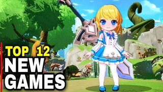 Top 12 Best New Games Free To play games for mobile | High graphics New games 2023 for Android iOS