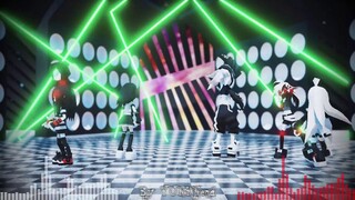 [Aotu World MMD] [The girl with the paranoid feeling (laughing)] The blackened girl group debuted to