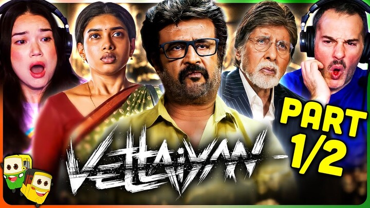 Tamil Re-Upload VETTAIYAN (Part 1/2) Movie Reaction!| Rajinikanth |Amitabh Bachchan | Rana Daggubati