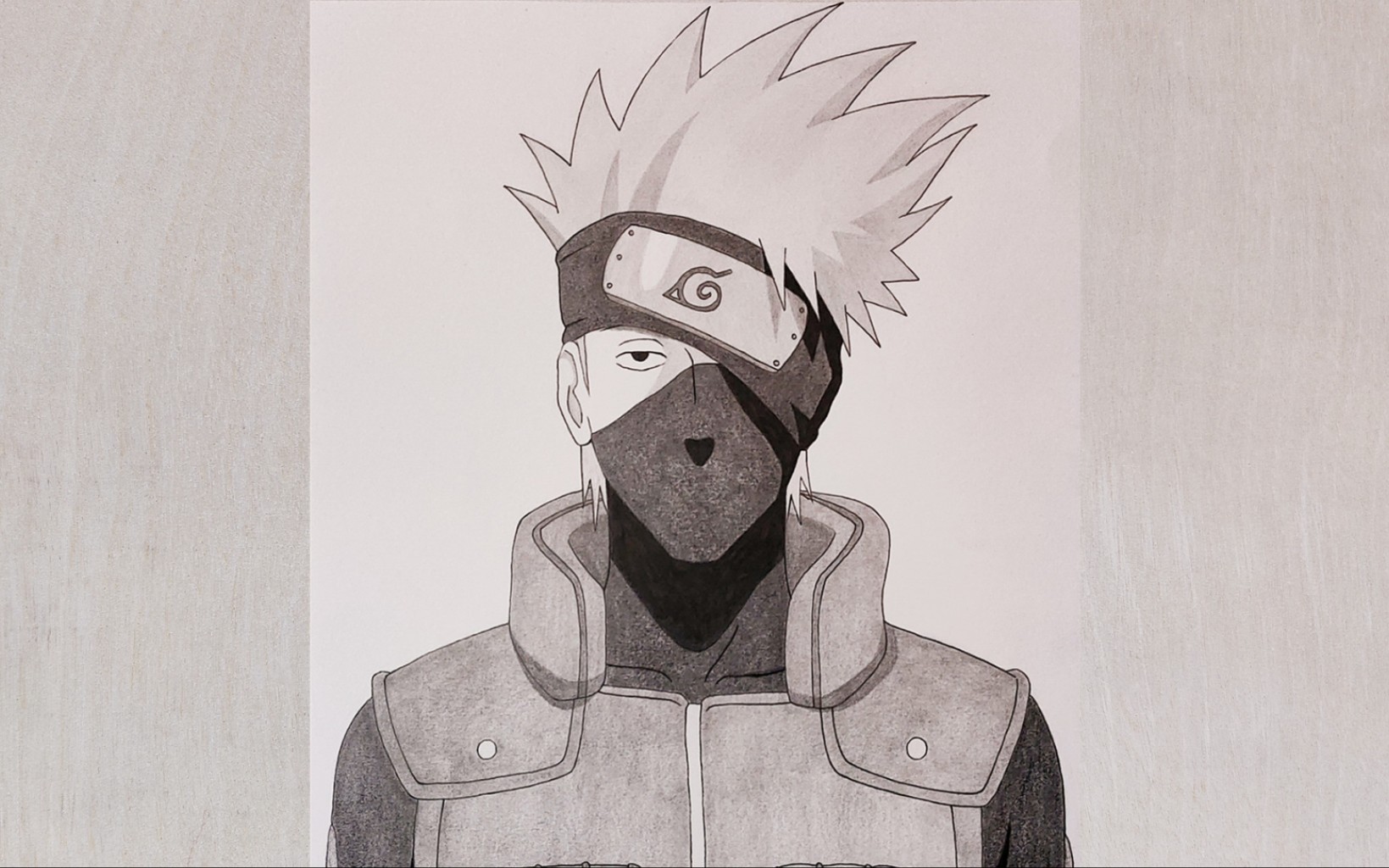 Cách vẽ Kakashi Hatake từ Naruto Tô Màu #17 Cách vẽ Kakashi Hatake từ Naruto Tô Màu