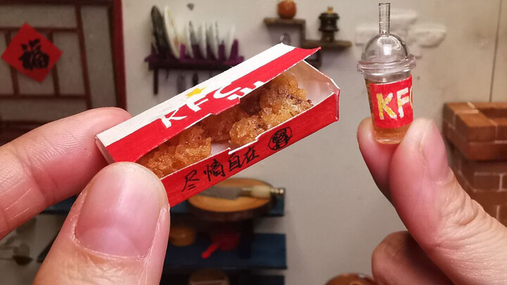 Mini Kitchen- It took 1 yuan to make a KFC set meal