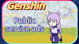 Genshin Public service ads