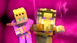 [Game] [Minecraft X Jojo] Mencoba Membuat 7 Page Muda Giorno