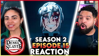 THIS ANIME MIGHT BECOME THE GOAT | Demon Slayer season 2 Episode 15 Reaction