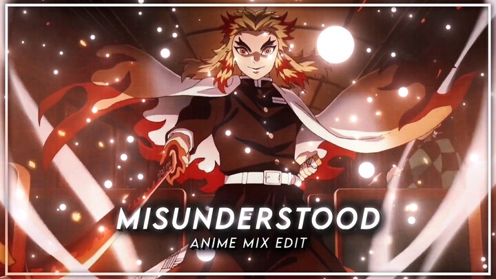 MISUNDERSTOOD | Anime mix edit | Alight Motion