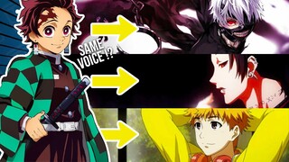 Guess Which Anime Character Has the Same Voice Actor