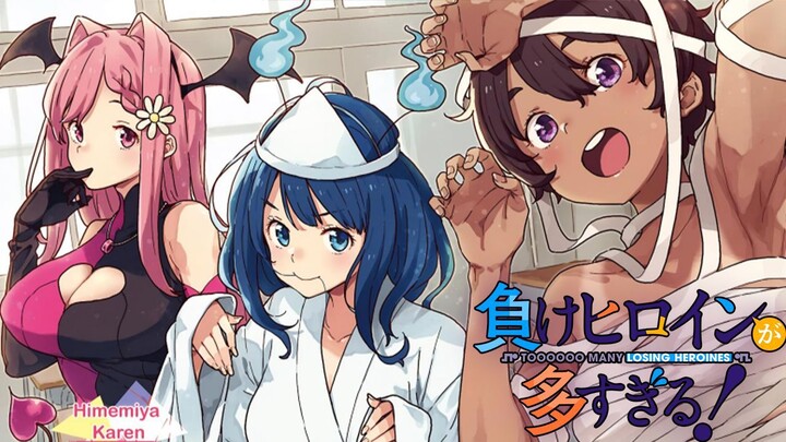 HABLANDO UN POCO DE LAS PERDEDORAS VOL. 1–4 || Make Heroine ga Ōsugiru! (Too Many Losing Heroines)