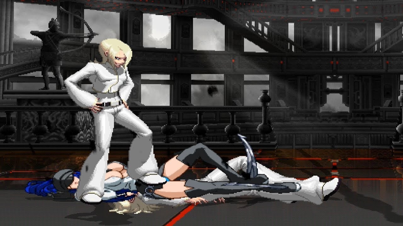MUGEN KOF：Evelyn VS G-Saiki - Bilibili