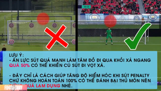 CÁCH SÚT PENALTY MÀ 99% GAME THỦ CHUYÊN NGHIỆP FO4 SỬ DỤNG #gaming