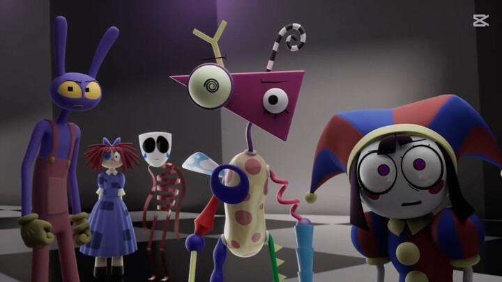The Amazing Digital Circus" design