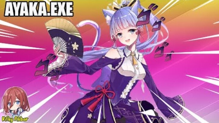 KAMISATO AYAKA.EXE [Waifu yg di tunggu dari 1.0] | Genshin Impact Indonesia