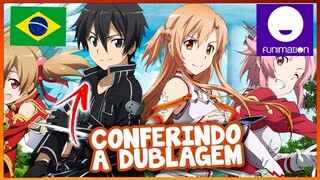 REACT - SWORD ART ONLINE DUBLADO (FUNIMATION)