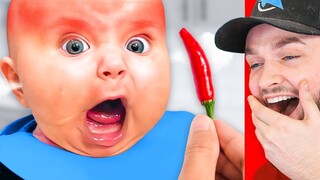 World's *HARDEST* TRY NOT TO LAUGH Challenge! (IMPOSSIBLE)