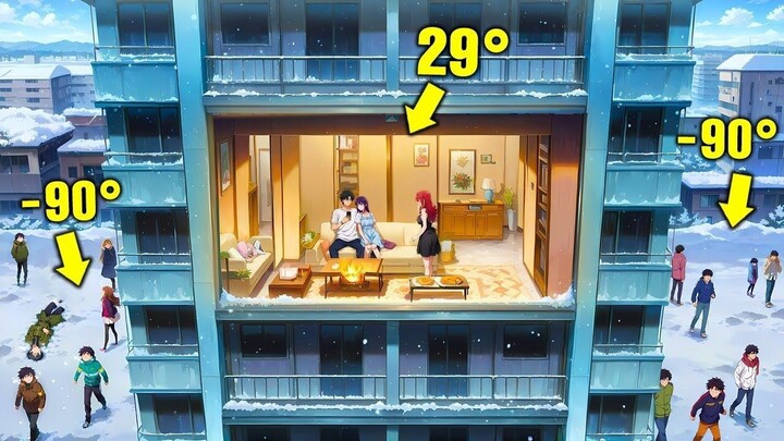 O mundo CONGELOU e TODOS ESTÃO MORRENDO DE FOME e ele é o ÚNICO com COMIDA em casa! - Manhwa Recap