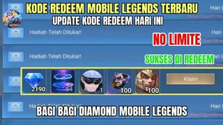 BURUAN! 2 KODE REDEEM ML TERBARU KODE REDEEM MOBILE LEGENDS HARI INI UPDATE JULI 2024