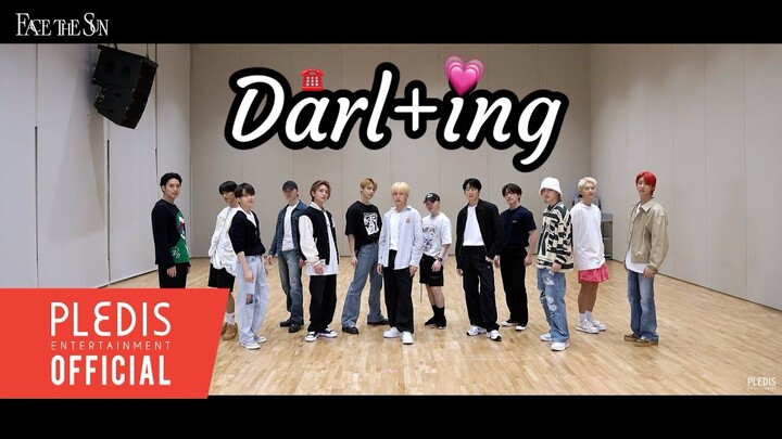 [4K Chinese-English Dual Subtitles] SEVENTEEN Darl+ing Practice Room