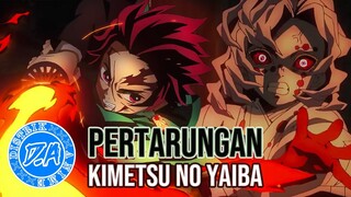 7 Momen Pertarungan Paling Epic di Kimetsu no Yaiba Season 1