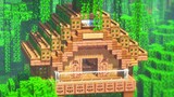 【MC Dream Builder】 # 2 "Twin Survival Rainforest Treehouse!"