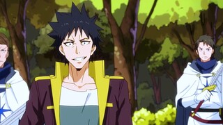 The male protagonist leads his men to fight back, and the previously arrogant enemy turns out to be 