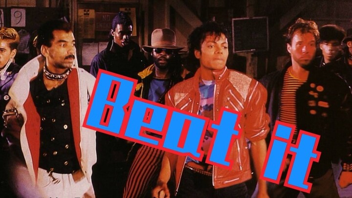 MJ rice cake Michael Jackson dance teaching Beat it