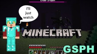 GSPH Minecraft Multiplayer Pt 7 - They (Not Me) beat the Ender Dragon!